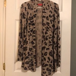 Leopard Print cardigan/duster